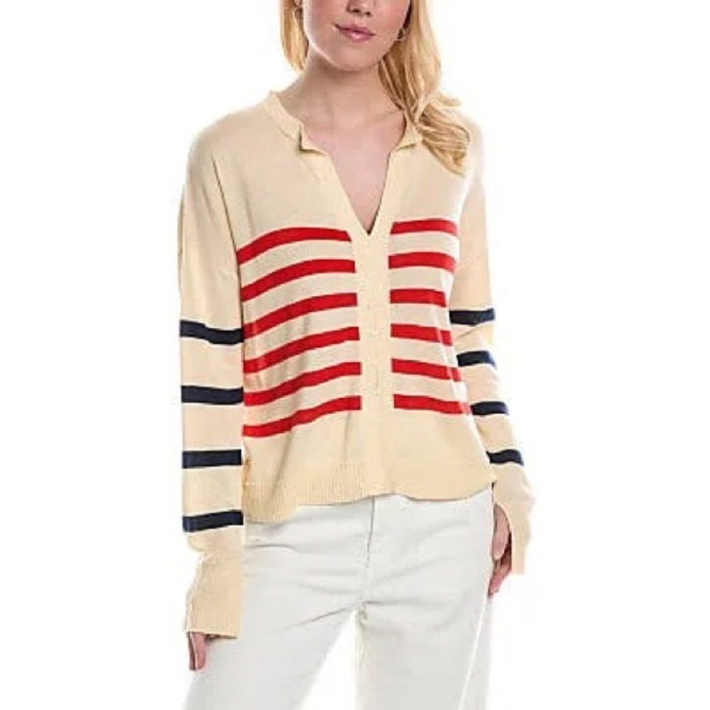 NWT Central Park West Flynn Nautical Sweater